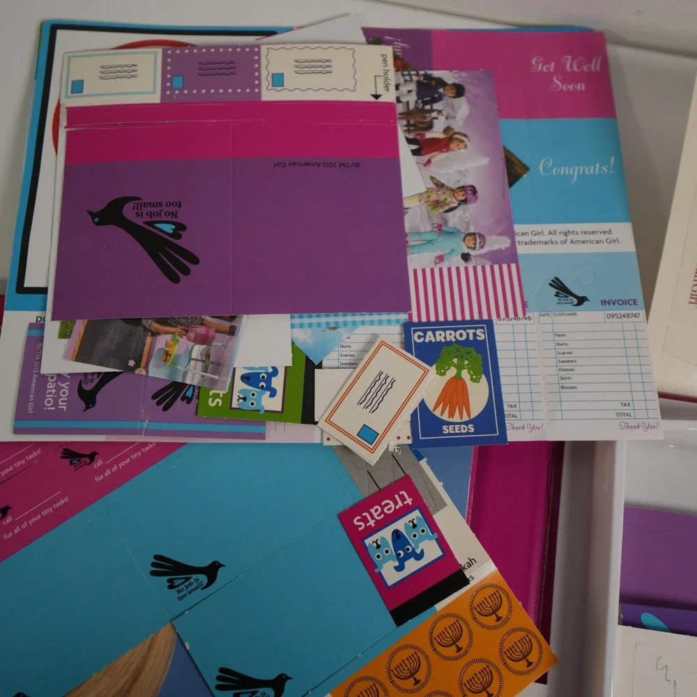 American Girl‎ Doll at Work Activity Book Craft Set Girls Career Toy